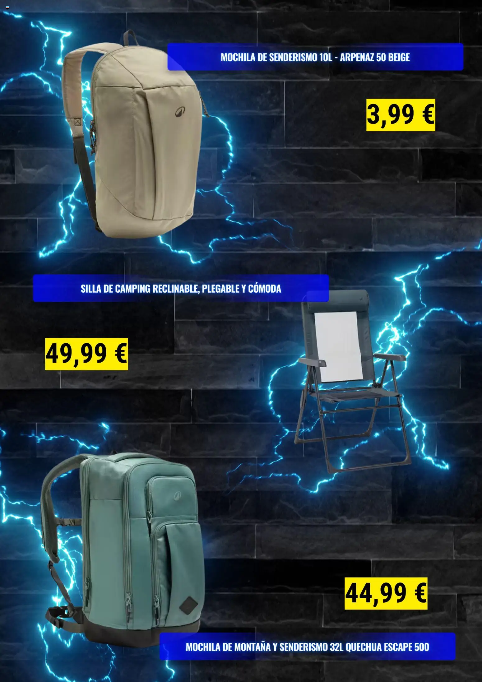 Decathlon oferta estacional │ válido desde el 02.03.2026 | Página: 5 | Productos: console Nintendo Switch, Mochila, Silla