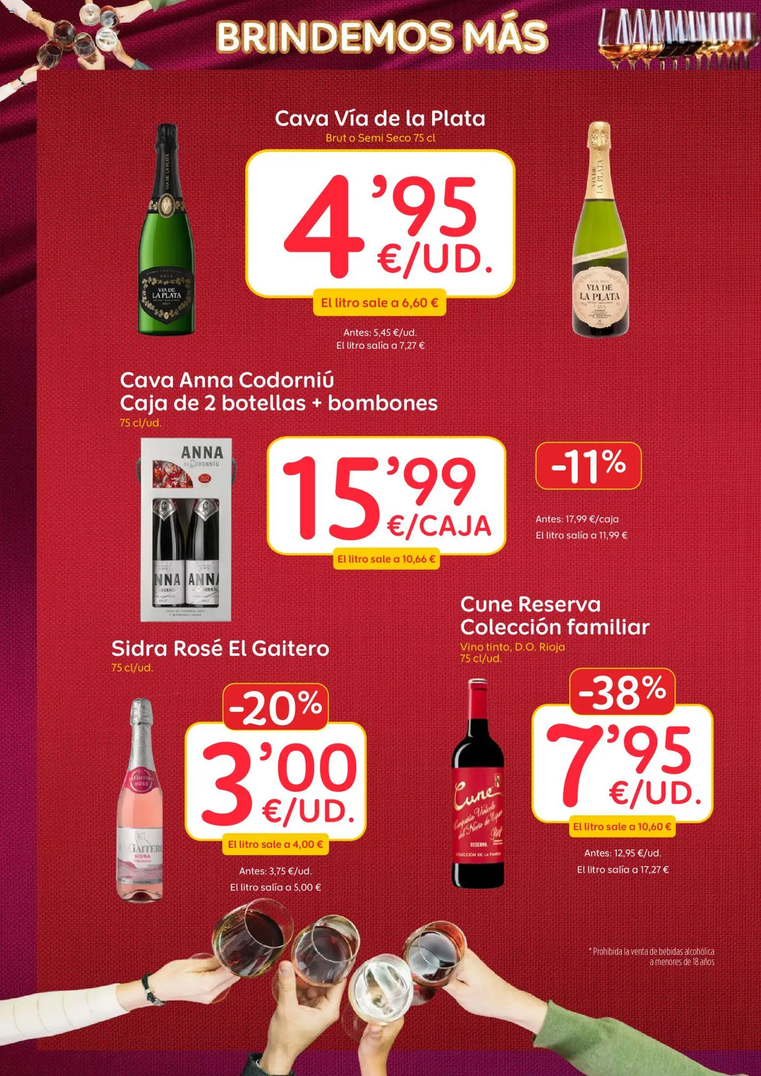 AhorraMas folleto │ válido desde el 11.12.2025 | Página: 10 | Productos: Vino, Caja