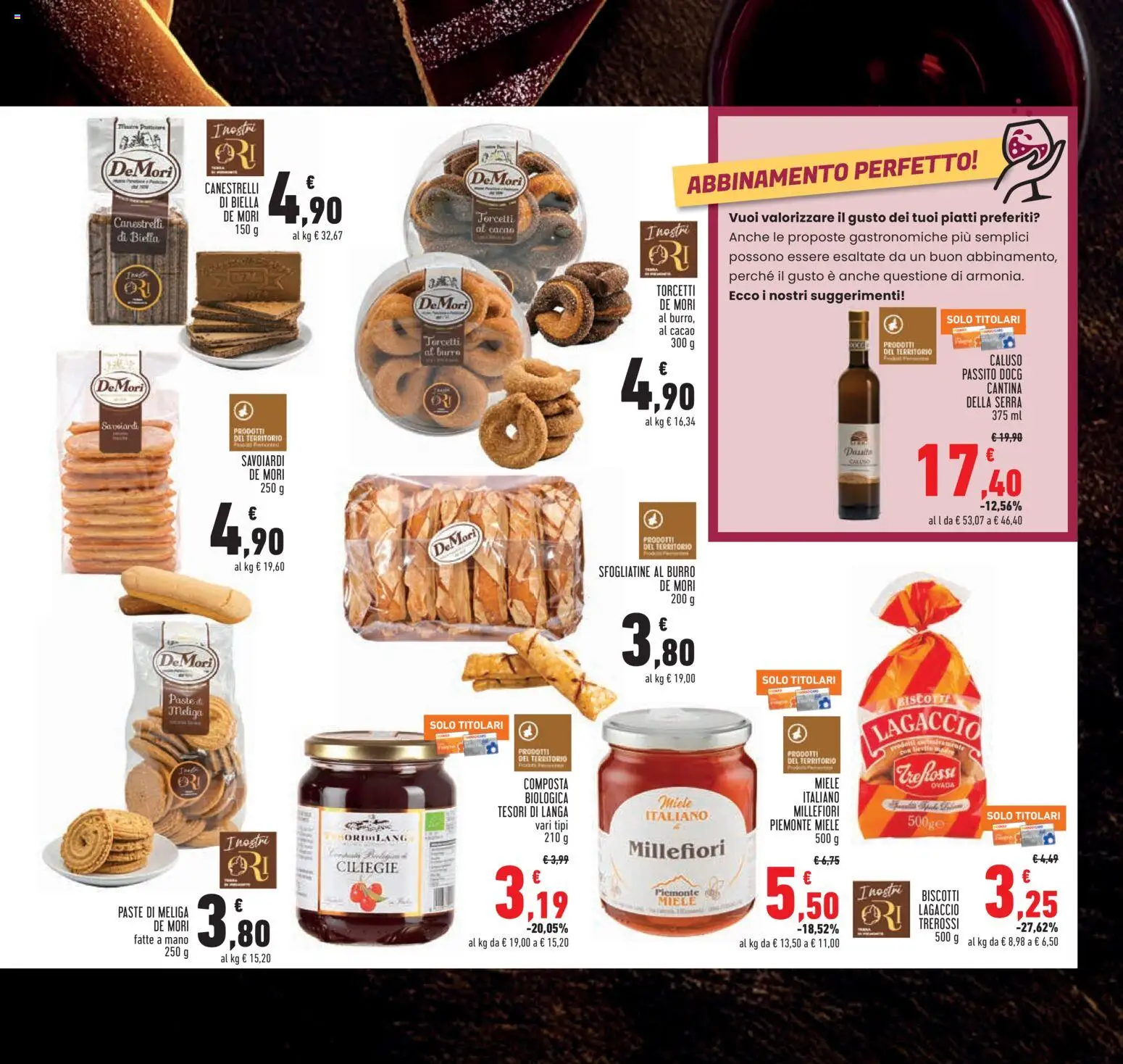 Volantino Conad del 15.01.2026 | Pagina: 9 | Prodotti: Mele, Burro, Miele, Savoiardi