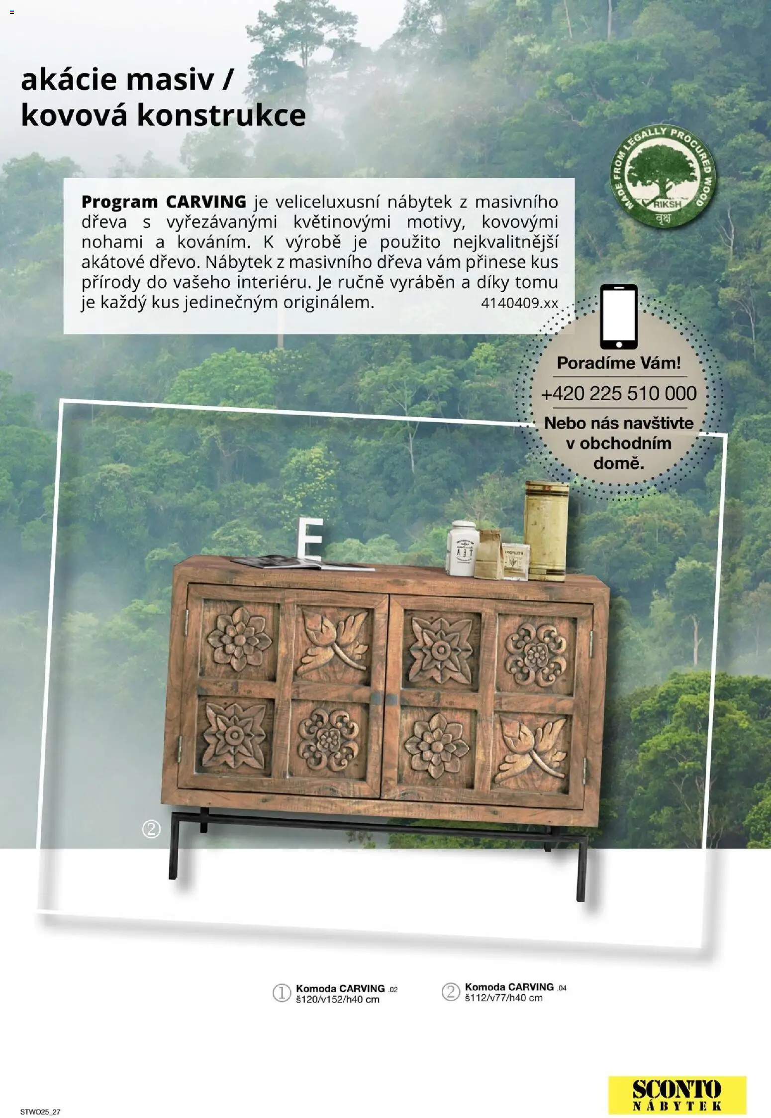 Sconto nábytek katalog - Nábytek z masivu od 01.01.2026 | Strana: 27