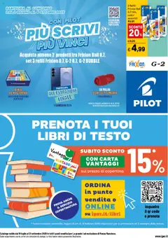 Volantino Iper del 17.07.2025 | Pagina: 20 | Prodotti: Samsung