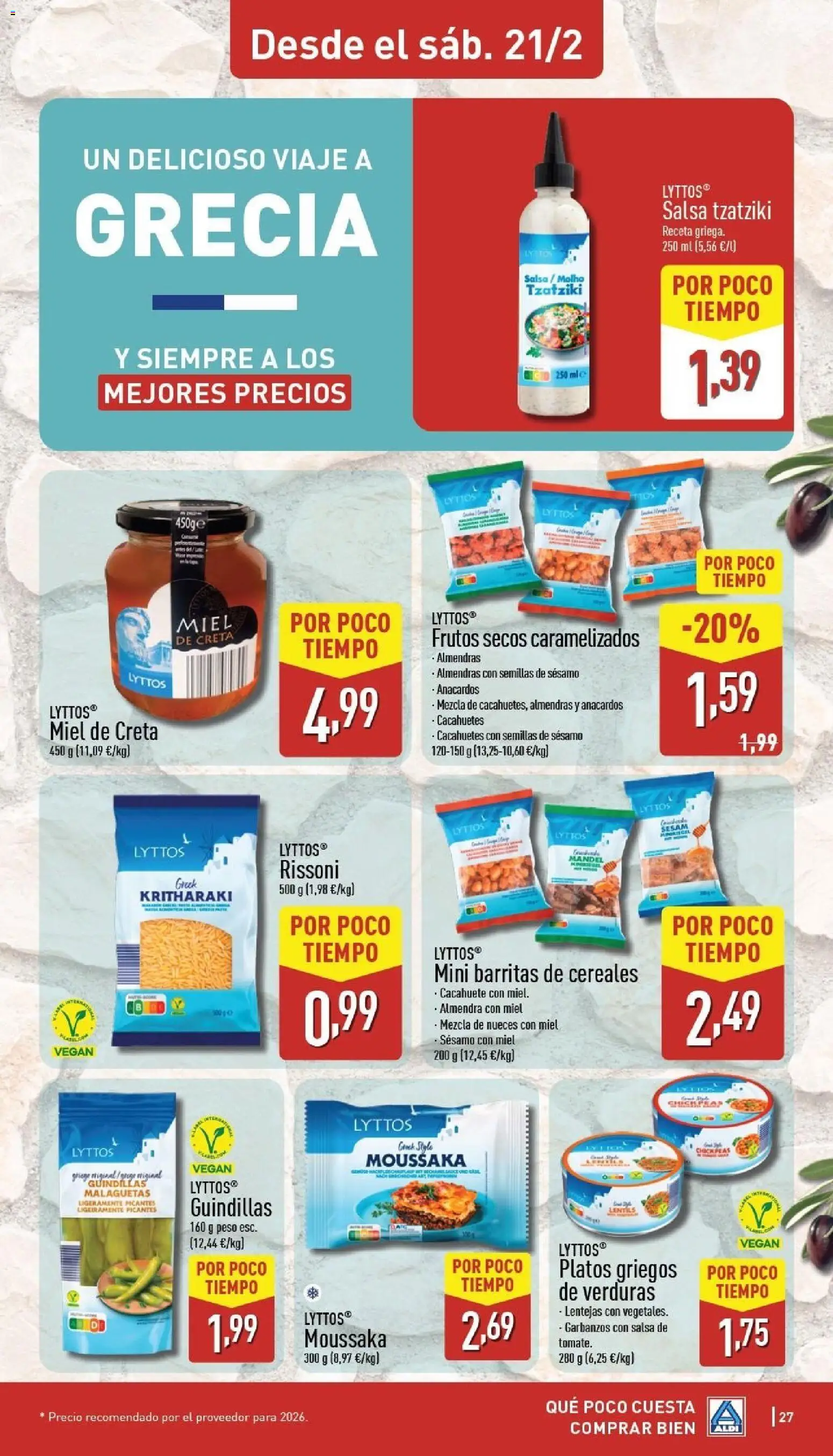 Aldi folleto Península │ válido desde el 16.02.2026 | Página: 27