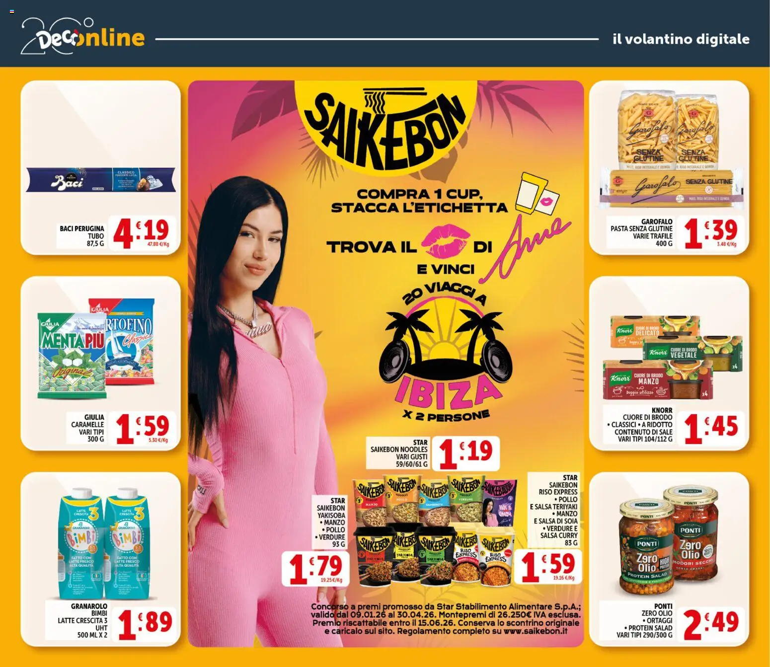 Volantino Decò del 21.04.2026 | Pagina: 26 | Prodotti: Manzo, Verdure, Sale, Olio