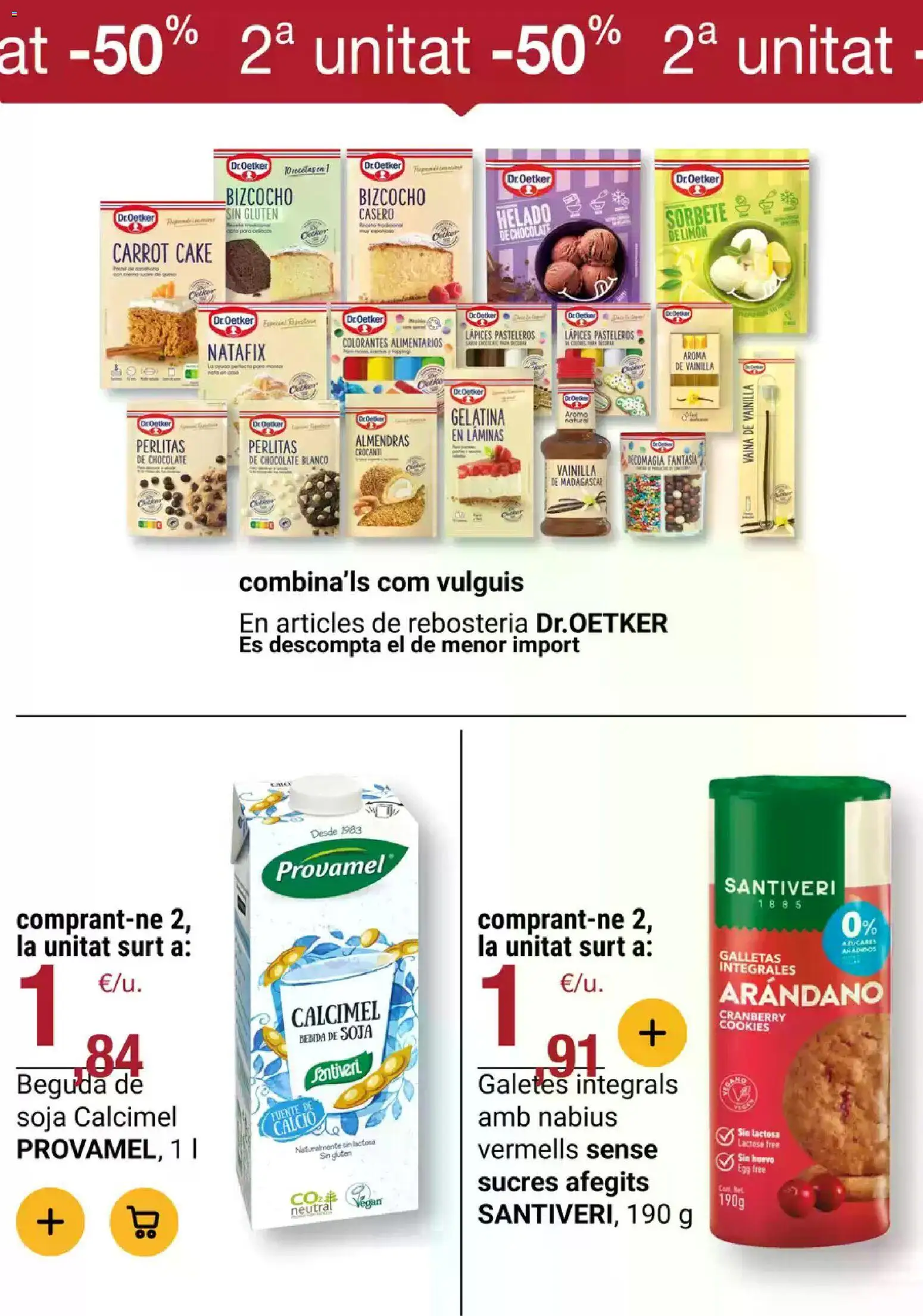 Bonpreu folleto │ válido desde el 21.10.2025 | Página: 24 | Productos: Galletas, Helado, Παντελόνι εγκυμοσύνης, Bebida de soja