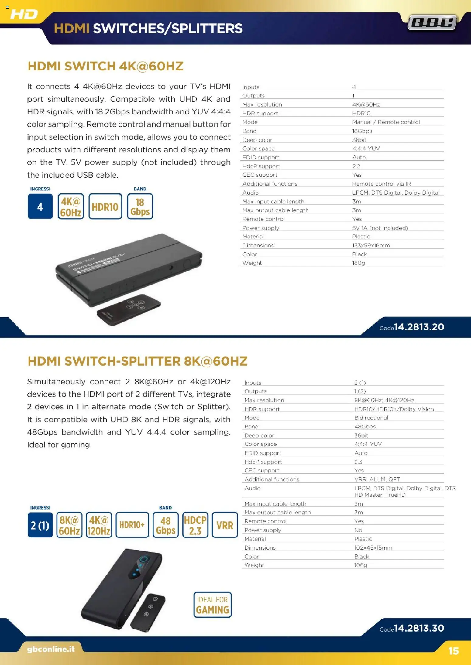 Volantino GBC del 16.12.2025 | Pagina: 15 | Prodotti: The, Audio, USB