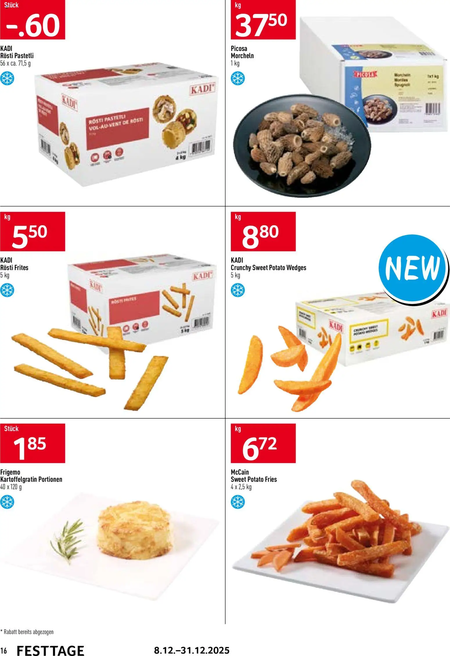 Prodega Aktionen Festtage – gültig ab 08.12.2025 | Seite: 16