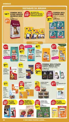 Pré-visualização COMIDA SECA P/GATO CARNE FRESCA KITTY, Todas as variedades 800g válido de 31.03.2026 | Página: 50 | Produtos: Frango, Salmão, Cereais, Truta