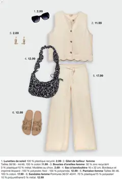 Zeeman - Prévisualisation de Zeeman catalogue Hiver valide à partir de 14.02.2026 | Page: 2 | Produits: Lunettes de soleil, Gilet, Pantalon, Lunettes