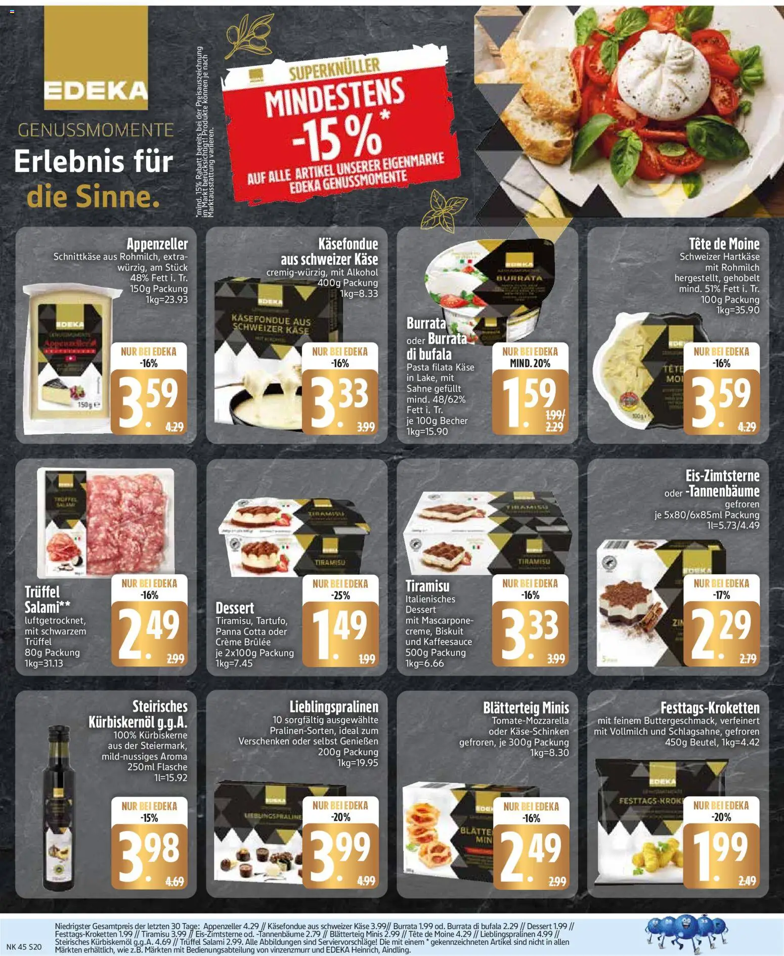 {H1} | Pagina: 20 | Producten: Salami, Pasta, Crème