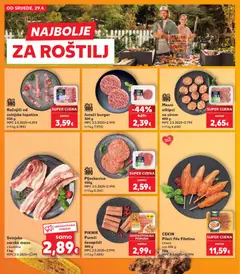 PIKNIK Pureći ćevapčići, 400 g - Pregled kataloga iz trgovine Kaufland, vrijedi od 29.04.2026 | Stranica: 8 | Proizvodi: Roštilj, Pileći file, Meso, Ćevapčići