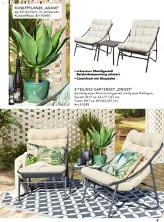 Rahaus Prospekt Gartenmöbel ab 07.04.2025 gültig | Seite: 9 | Produkte: Sessel, Couchtisch, Tisch