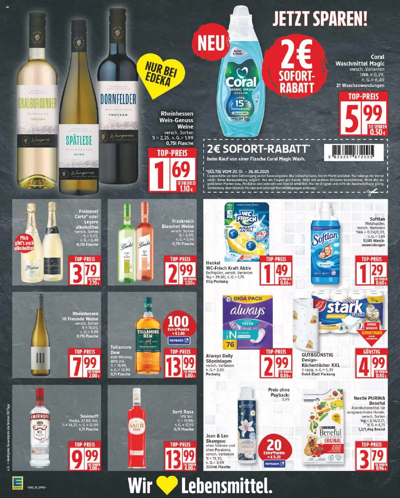 Edeka Prospekt 	 – gültig ab 20.10.2025 | Seite: 14
