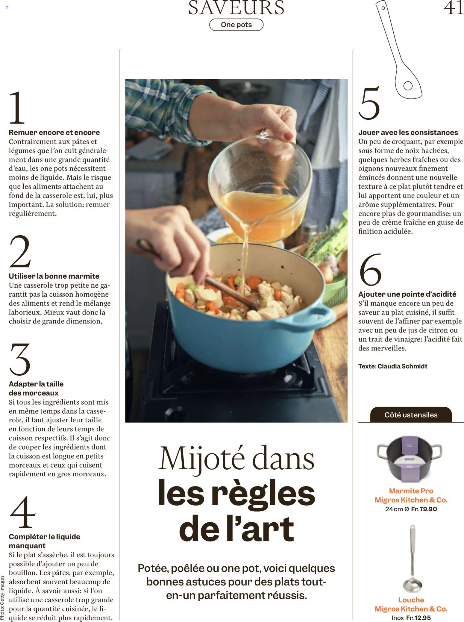 Migros Magazin FR – gültig ab 03.11.2025 | Seite: 41