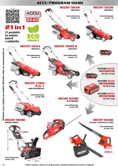 Náhled letáku Hecht katalog - Podzim - zima 2025 od 01.09.2025 | Strana: 50 | Produkty: Hecht, Plotostřih, Vysavač, Baterie
