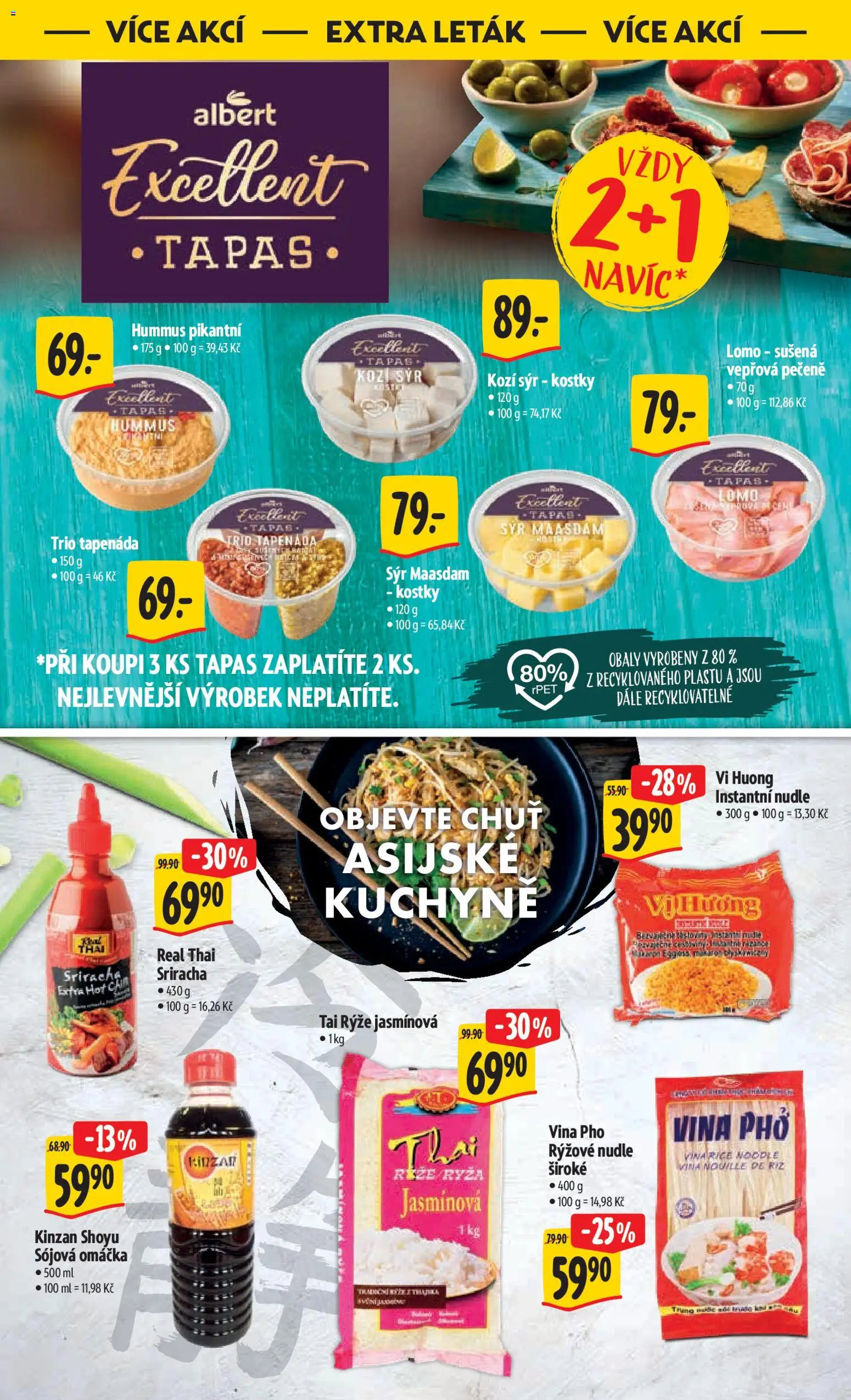 Albert leták - Hypermarket od 14.01.2026 | Strana: 41 | Produkty: Tapas, Vepřová pečeně, Rýže, Sójová omáčka