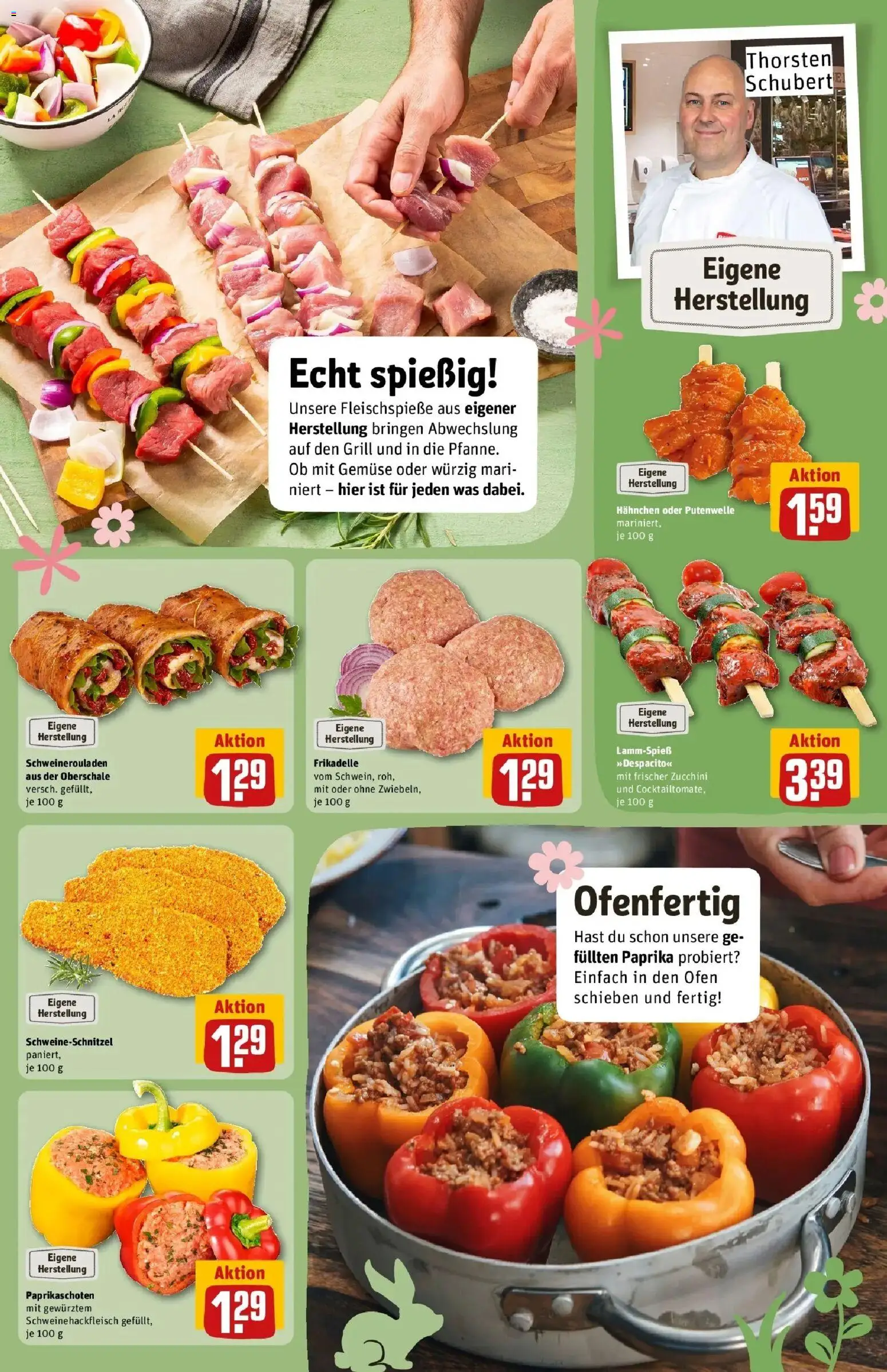 Rewe Prospekt Hamburg 50 (Altona)	 – gültig ab 15.03.2026 | Seite: 17 | Produkte: Ofen, Gemüse, Paprika, Zucchini