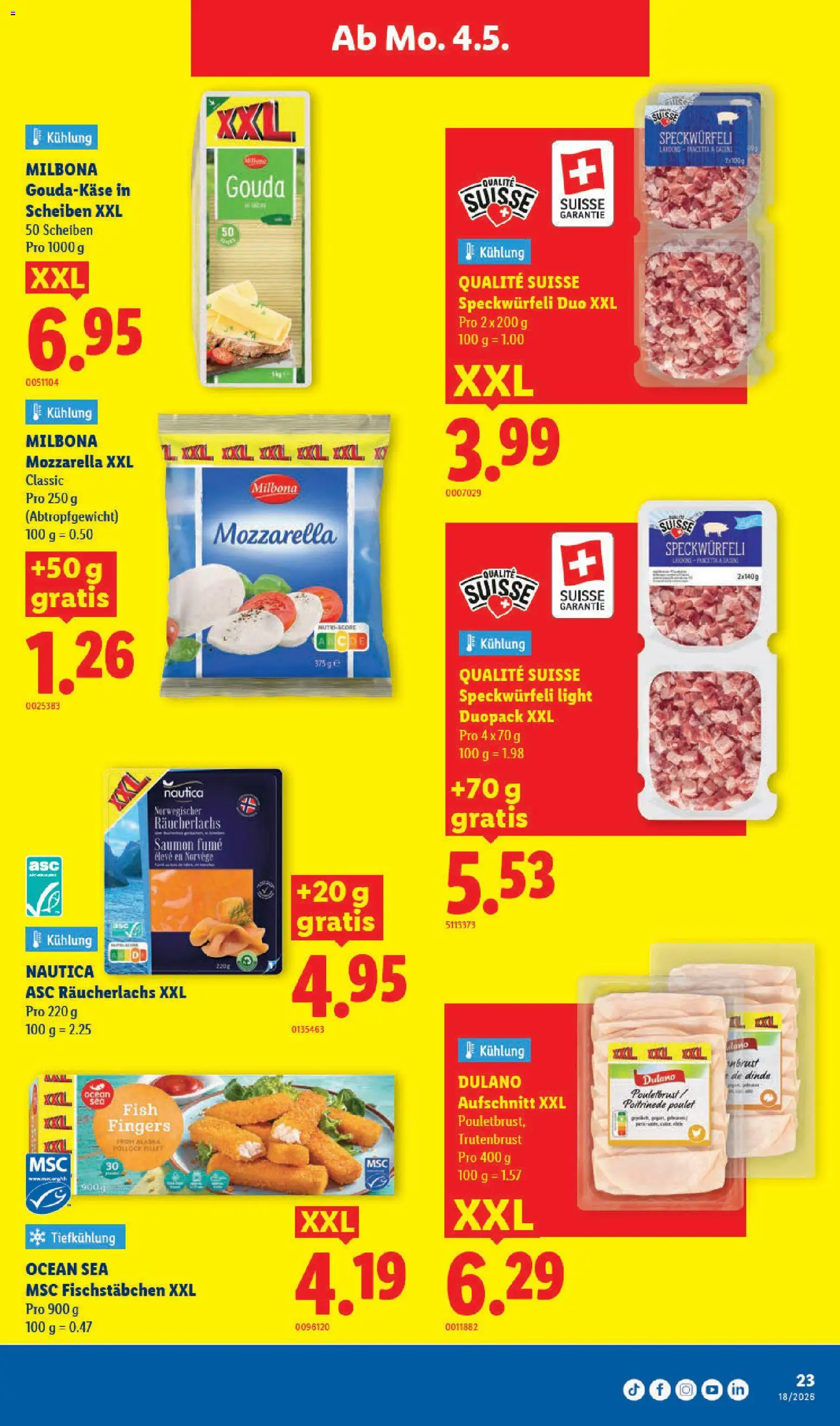 🛍️ Lidl aktionen ab 30.04.2026 » Entdecken Sie exklusive Rabatte und sparen Sie noch heute! 💰 | Schweiz
