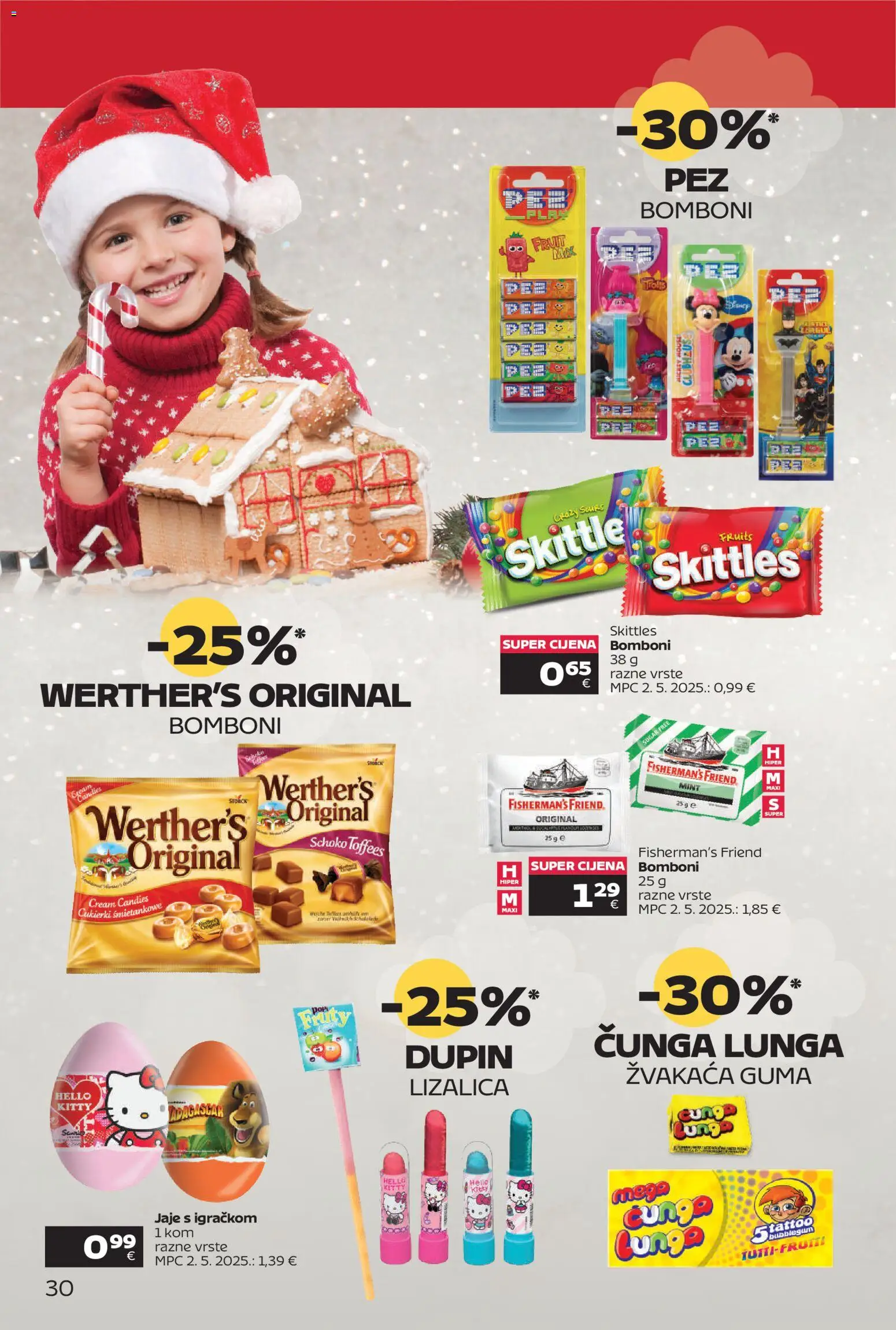 Tommy katalog | vrijedi od 24.11.2025 | Stranica: 30 | Proizvodi: Bomboni