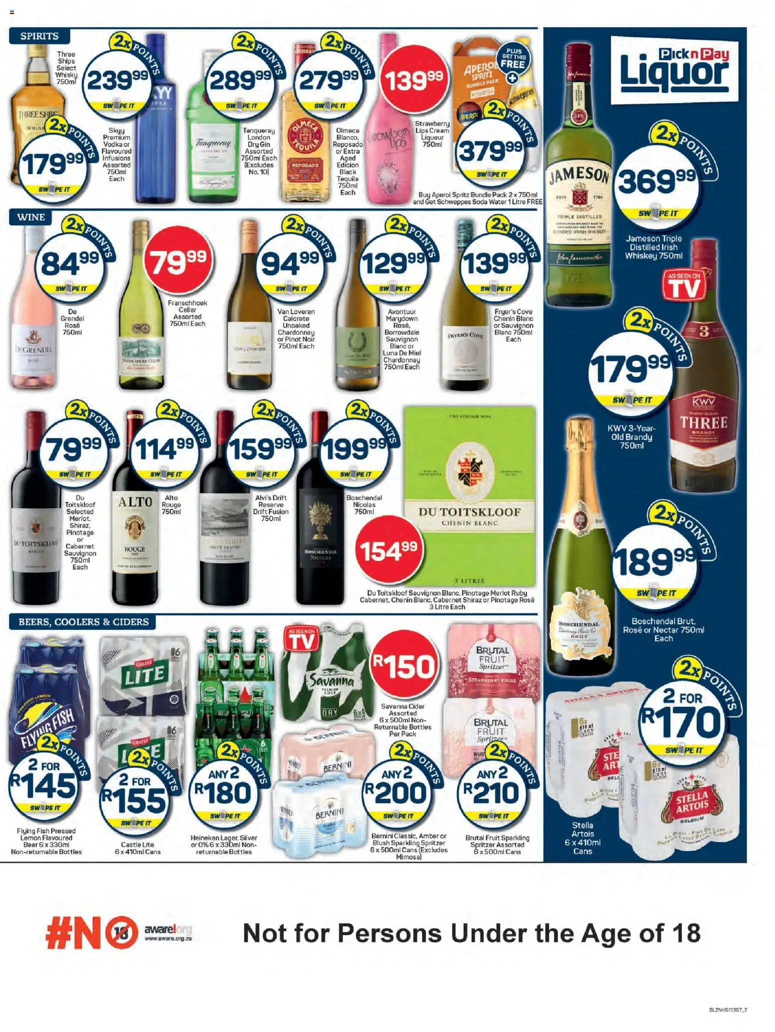 New Pick n Pay catalogue – valid from 25.02.2026 | Page: 7 | Products: Cider, Wine, Vodka, Fruit