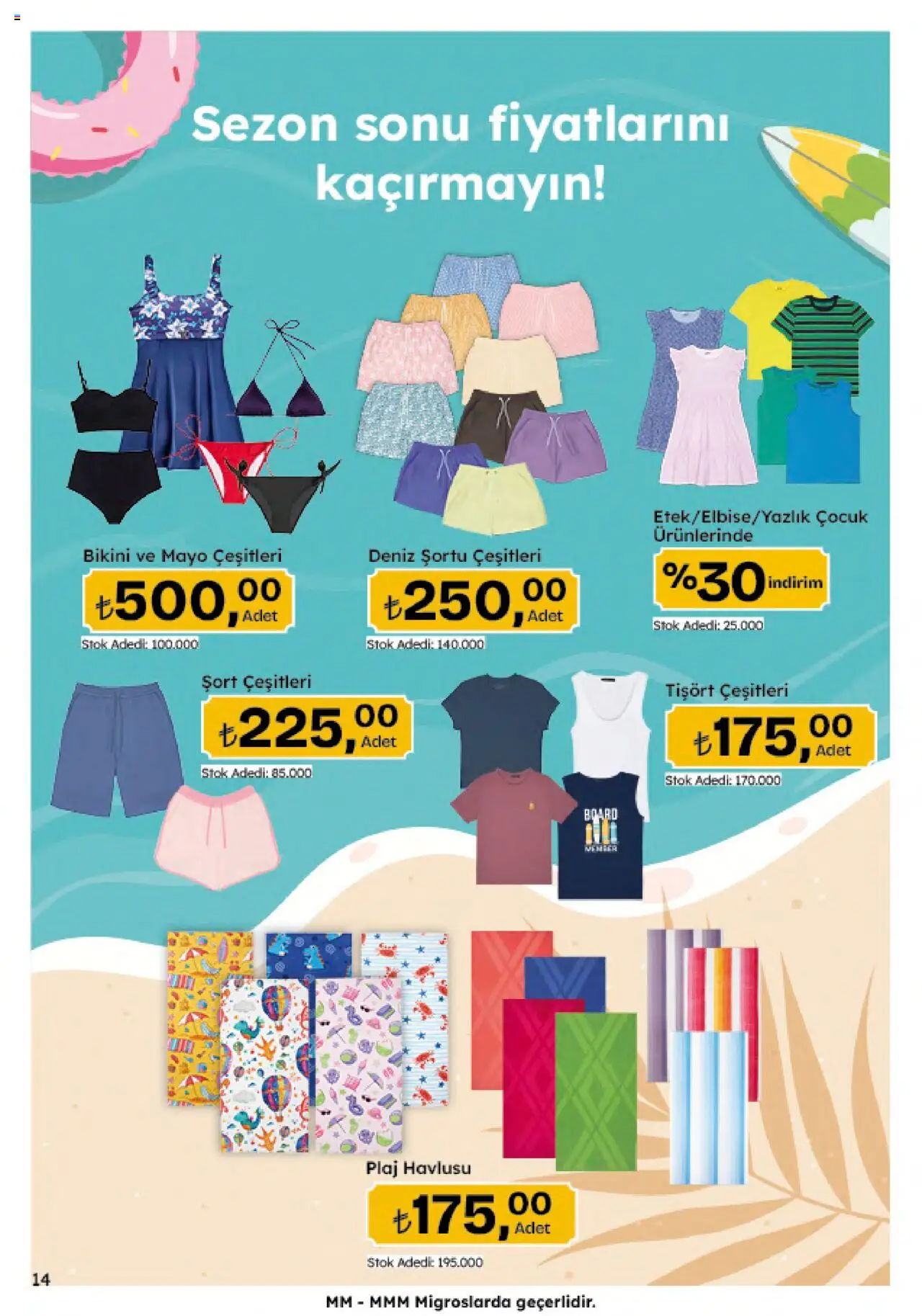 Migros Katalog - Migroskop - 11.09.2025 tarihinden itibaren geçerlidir | Sayfa: 118 | Ürünler: Tişört, Şort, Mayo