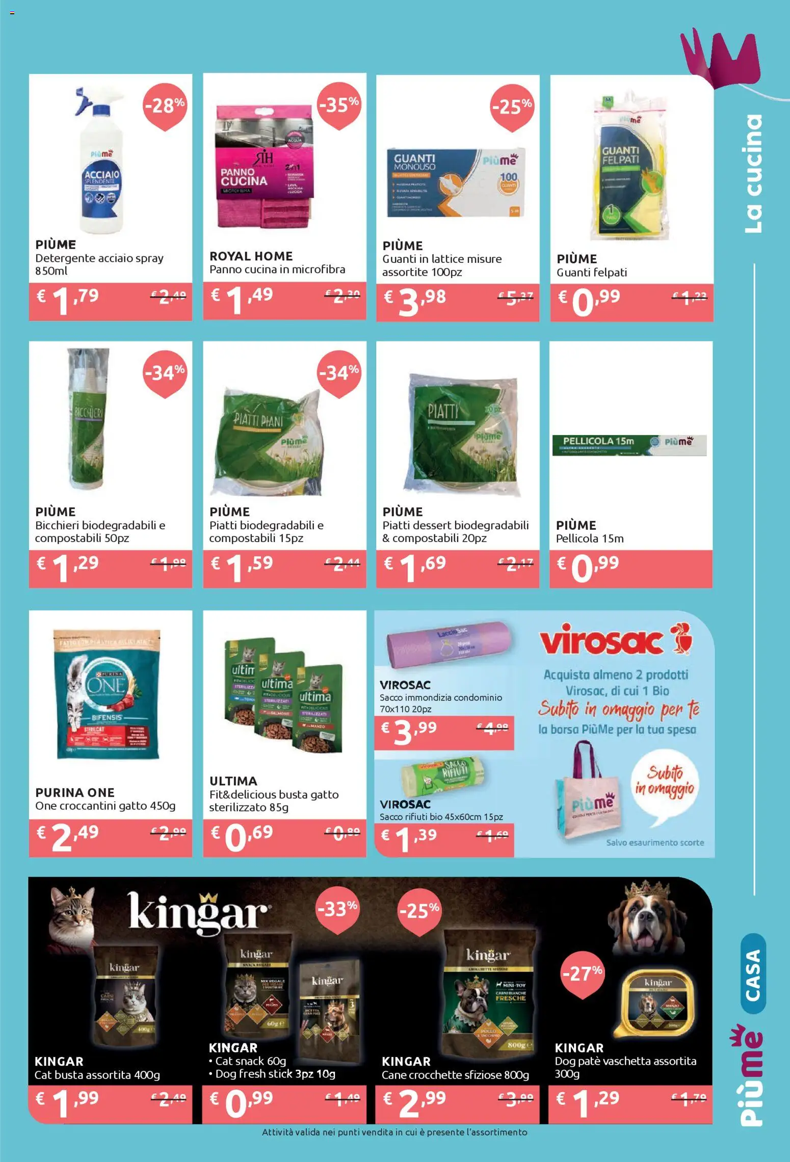 Volantino IperSoap del 15.12.2025 | Pagina: 7 | Prodotti: Sacco rifiuti, Tè, Guanti, Crocchette