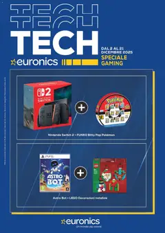 Anteprima del volantino Euronics Gaming catalogo valido a partire dal 02.12.2025