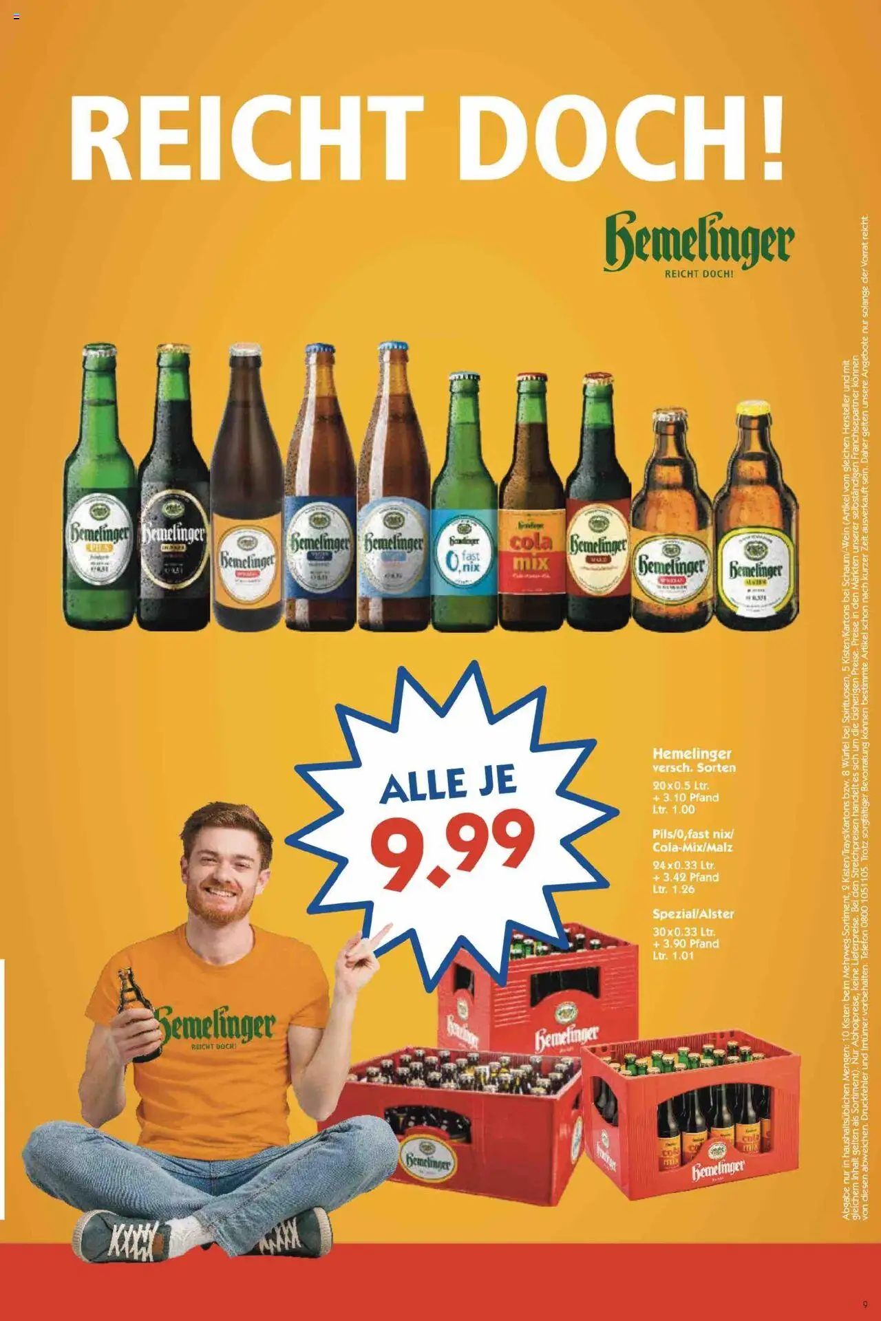 HOL’AB! Prospekt 	 – gültig ab 22.09.2025 | Seite: 9 | Produkte: Cola, Telefon