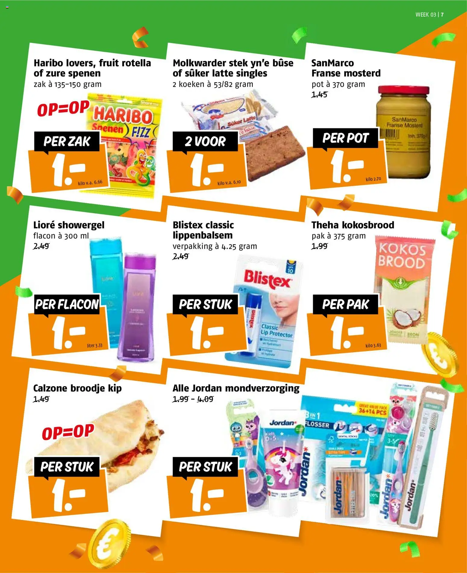 {H1} | Pagina: 7 | Producten: Brood, Pot, Fruit, Kip