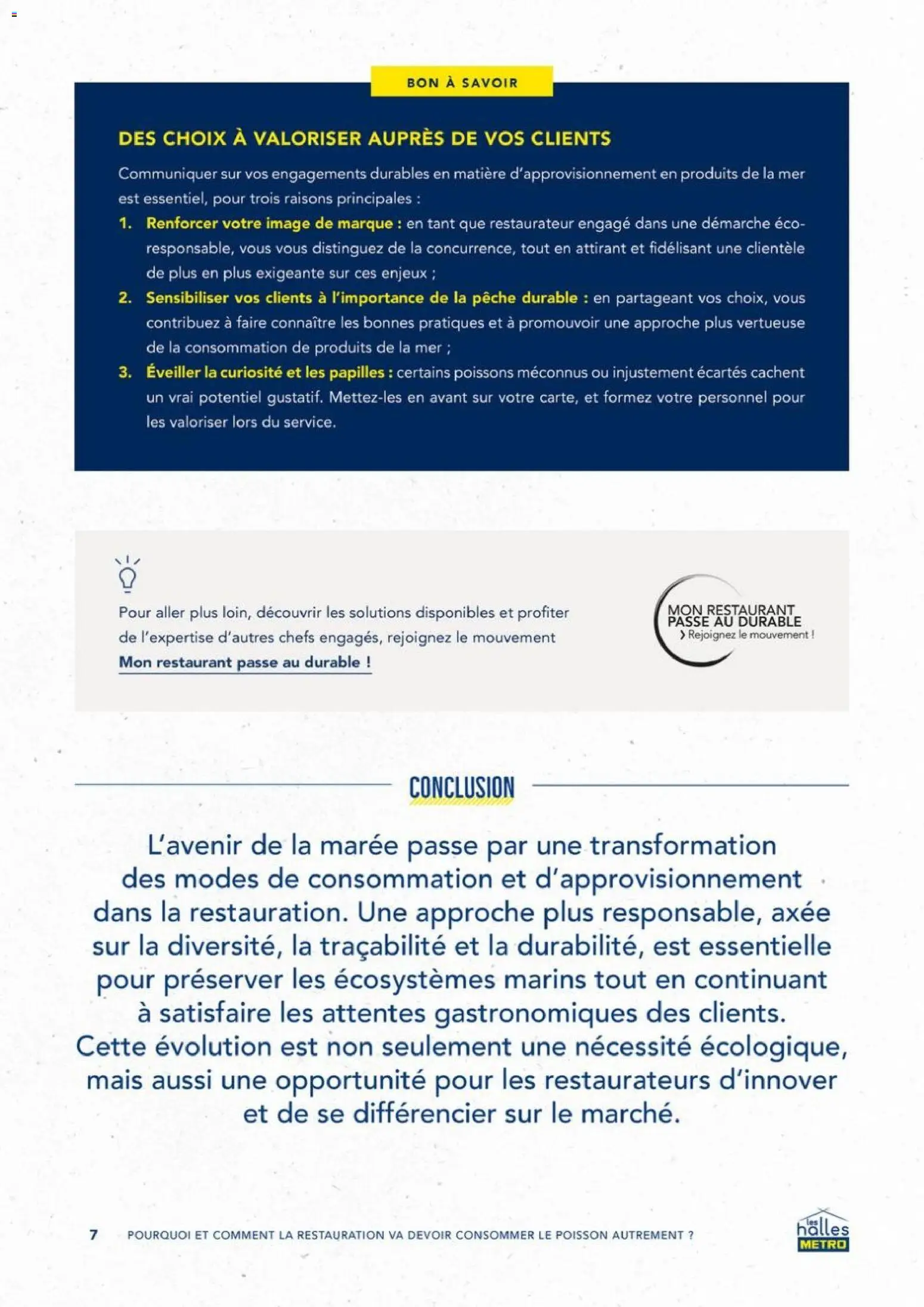 {H1} | Page: 7 | Produits: Pêche, Mais, Poisson