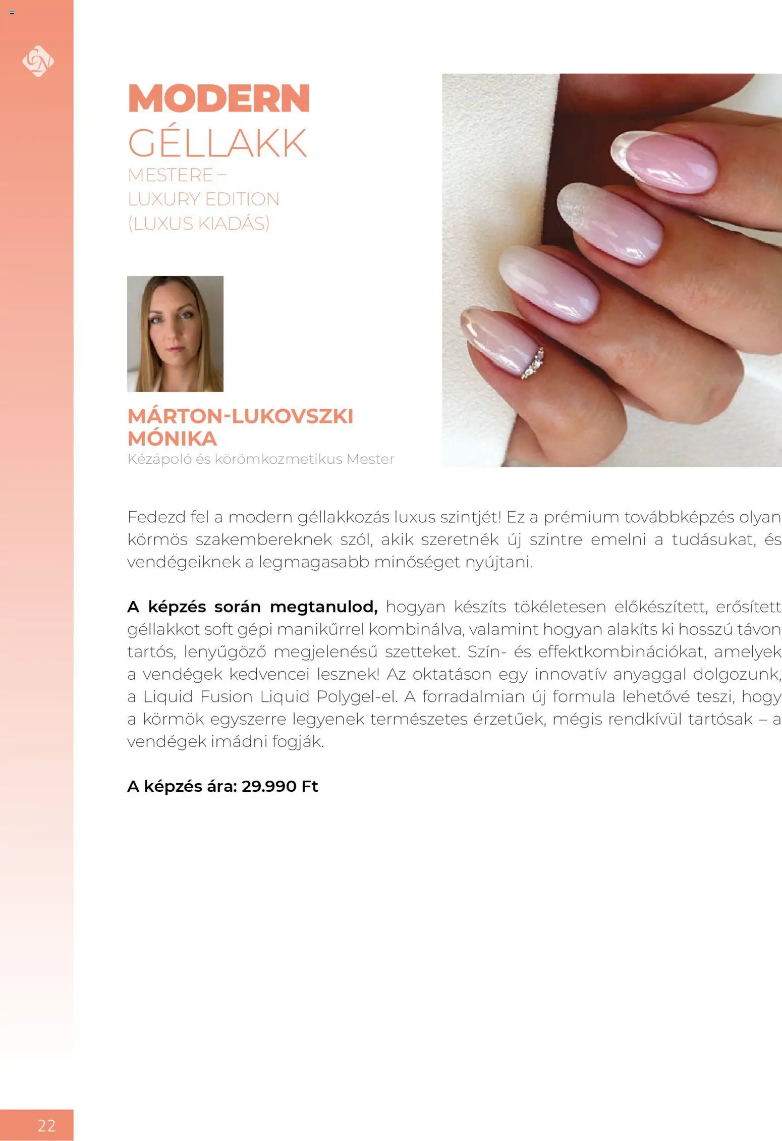 Crystal Nails akciós ujság - amely érvényes a következő dátumtól: 09.03.2026 | Oldal: 22