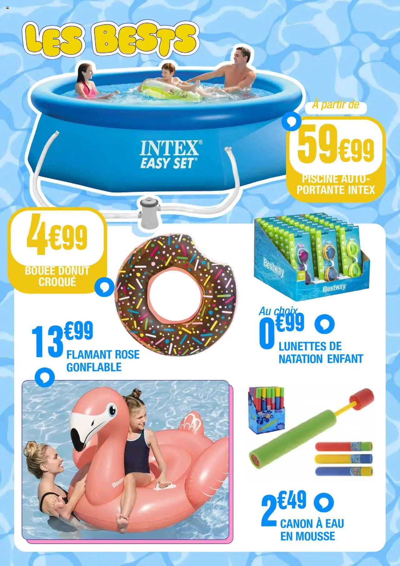  | Page: 3 | Produits: Donut, Bouée, Mousse, Lunettes