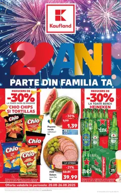 Catalog Kaufland - Brașov – previzualizare al pliantului de la Kaufland valabil de la 20.08.2025