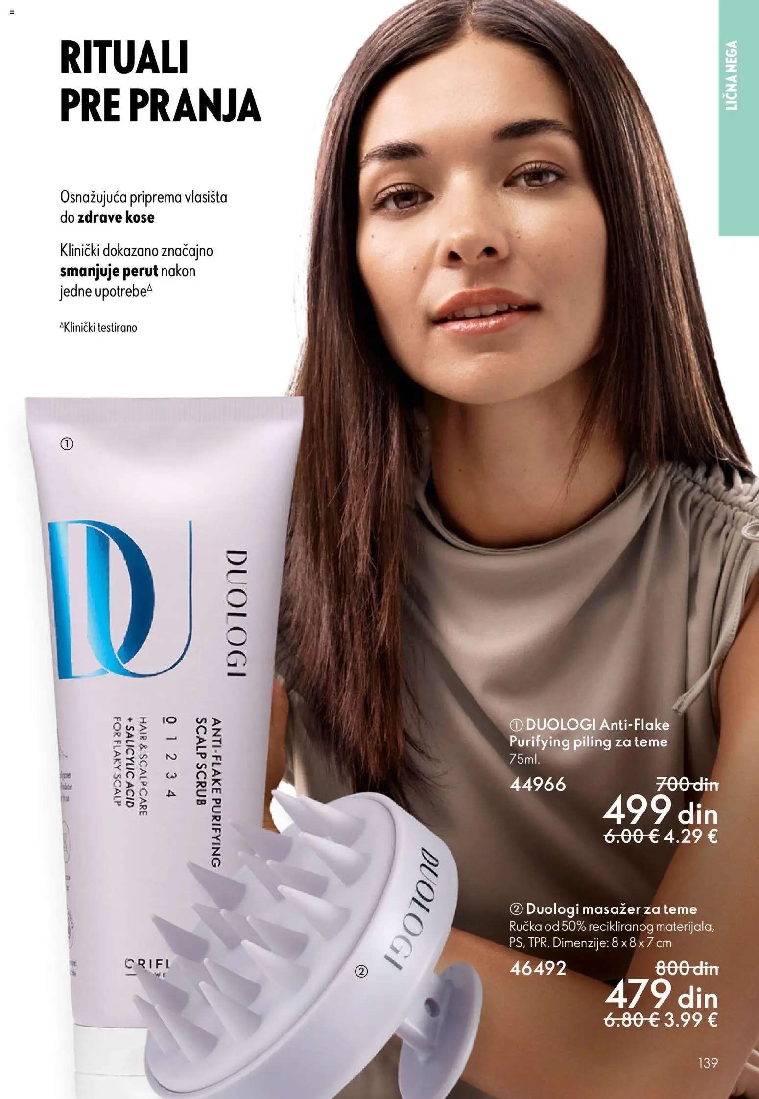 Oriflame katalog - važi od 19.11.2025 | Strana: 139 | Proizvode: Piling