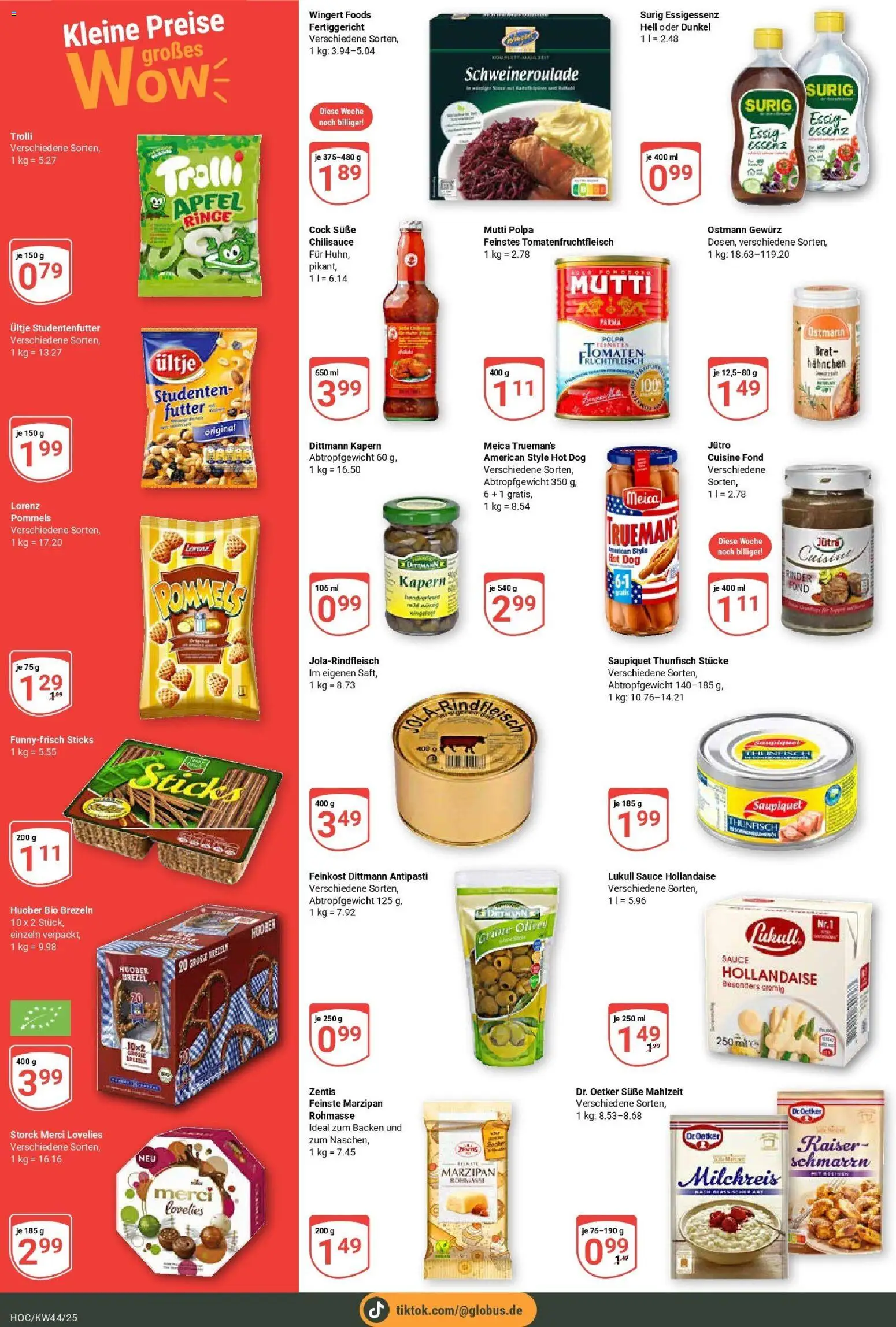 Globus prospekt Hockenheim	 – gültig ab 26.10.2025 | Seite: 5 | Produkte: Hahnchen, Essig, Äpfel, Meica