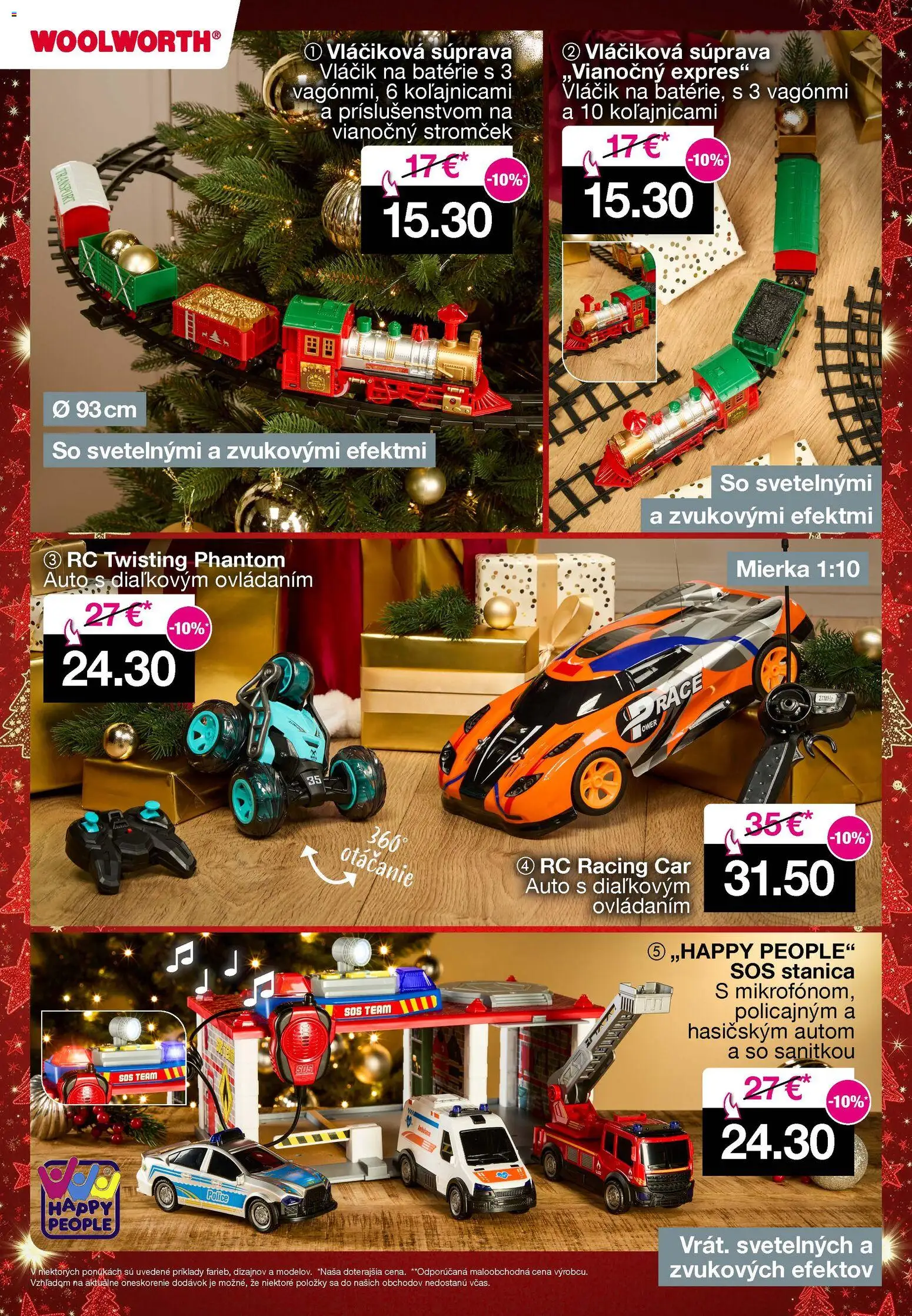 Nové Woolworth akcie – leták je platný od 28.11.2025 | Strana: 15 | Produkty: Police, Vianočný stromček
