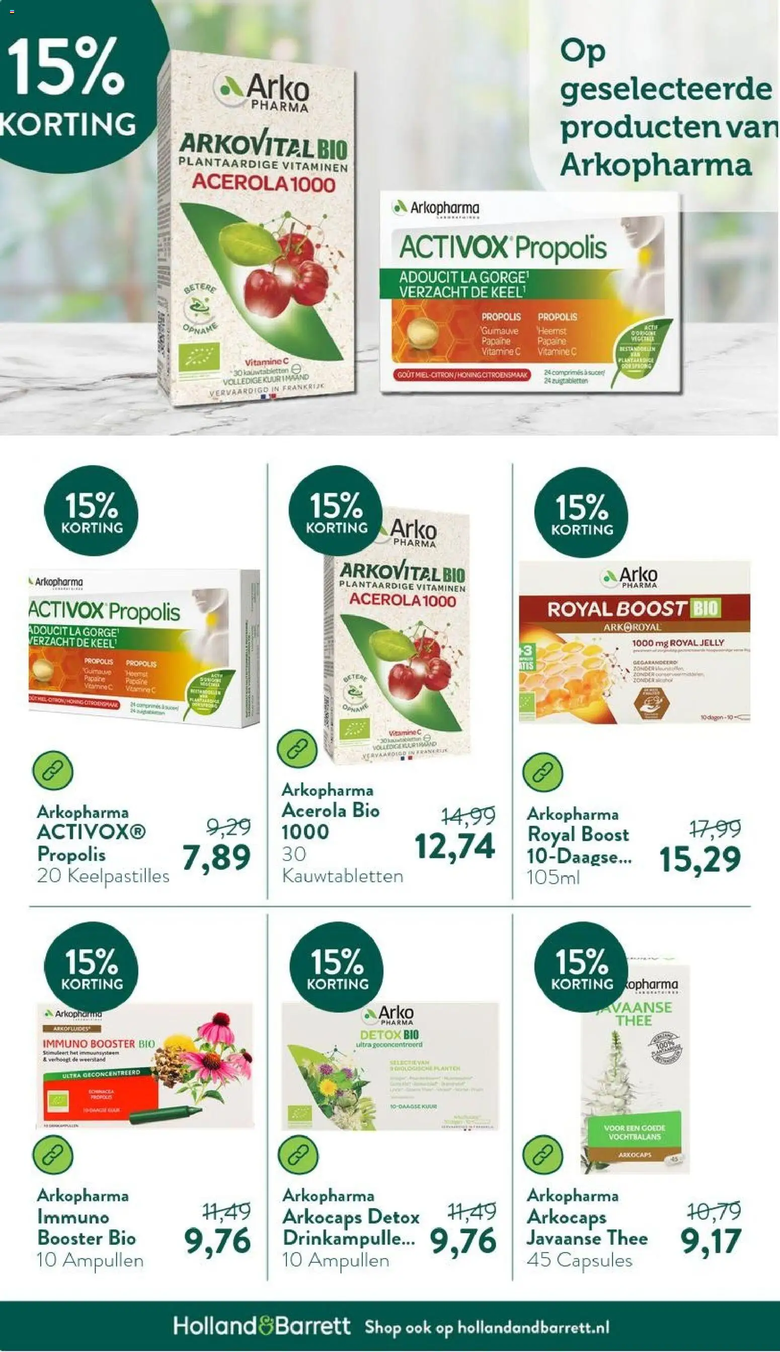 {H1} | Pagina: 26 | Producten: Thee, La, Boost, Vitamine C