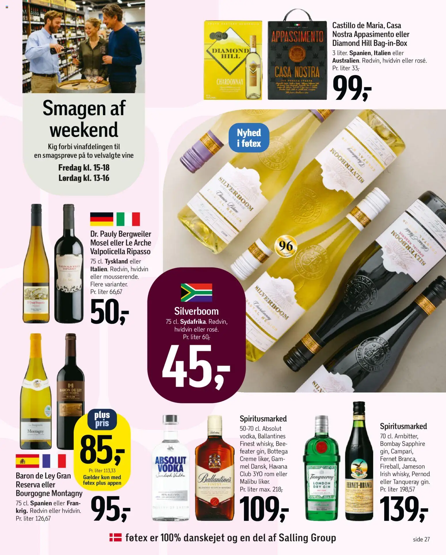 Føtex tilbudsavis – gyldig fra 07.04.2026 | Side: 37 | Produkter: Creme, Gin, Mel, Rom