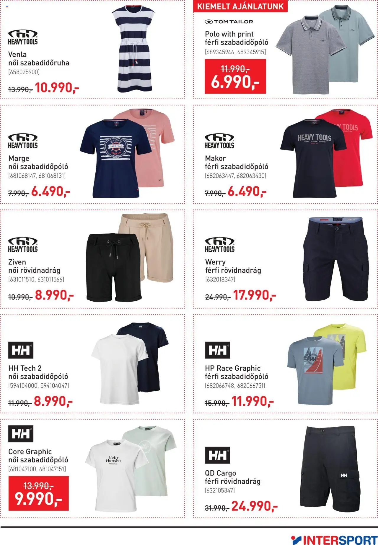 Intersport akciós ujság - amely érvényes a következő dátumtól: 05.08.2025 | Oldal: 3 | Termékek: Szabadidőruha, Rövidnadrág