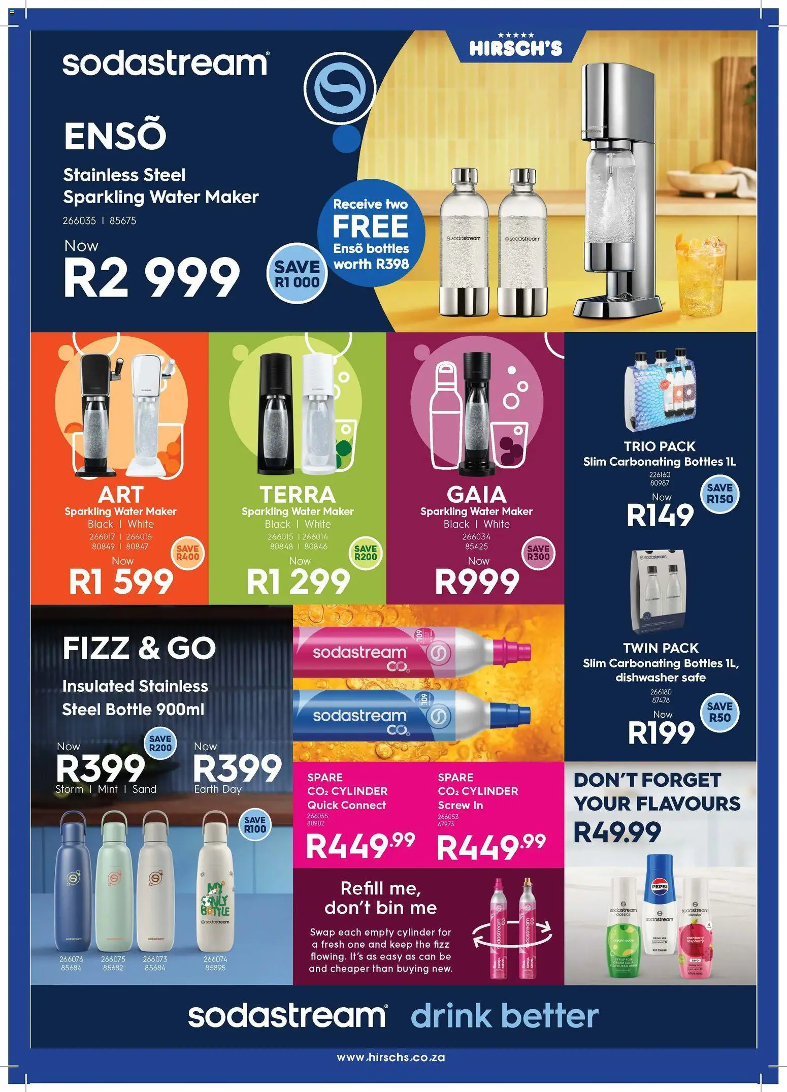 New Hirsch's catalogue – valid from 17.02.2026 | Page: 40 | Products: Dishwasher, Water