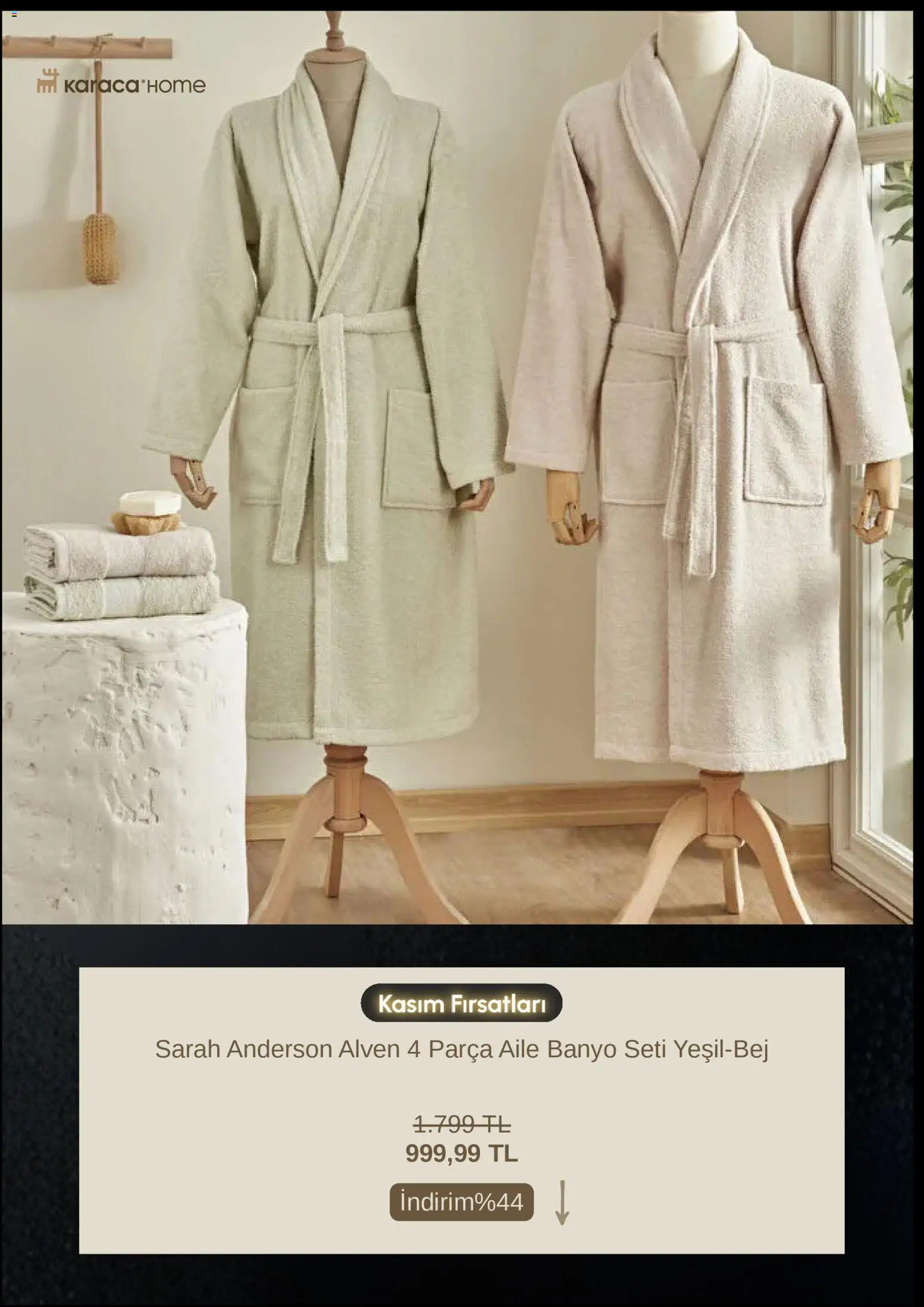 Karaca Home Black Friday - 16.11.2025 tarihinden itibaren geçerlidir | Sayfa: 2 | Ürünler: Banyo