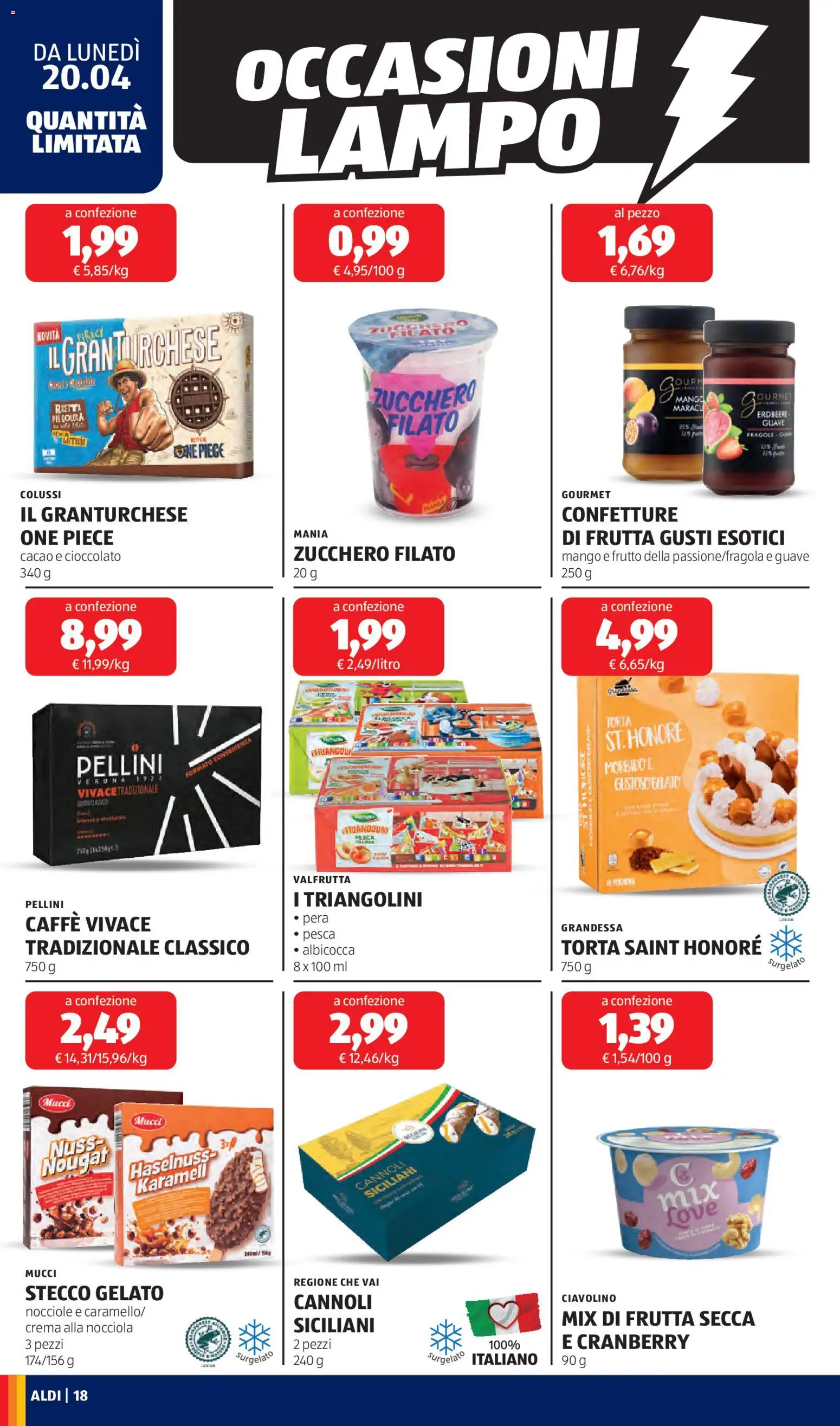 Volantino Aldi del 20.04.2026 | Pagina: 18