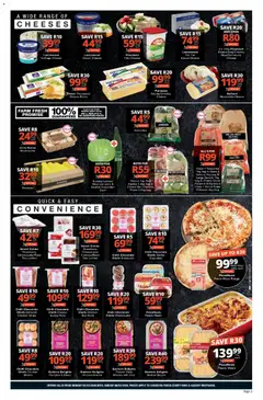 Checkers specials catalogue – valid from 02.03.2026 | Page: 3 | Products: Pears, Cheese, Bananas, Cottage cheese