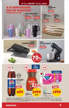 NESCAFÉ INSTANT KÁVÉ, classic 200 g, 14995 Ft/kg - amely érvényes a következő dátumtól: 15.01.2026 | Oldal: 10