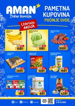 Aman katalog Dobar komšija - pregled Aman kataloga - važi od 02.04.2026
