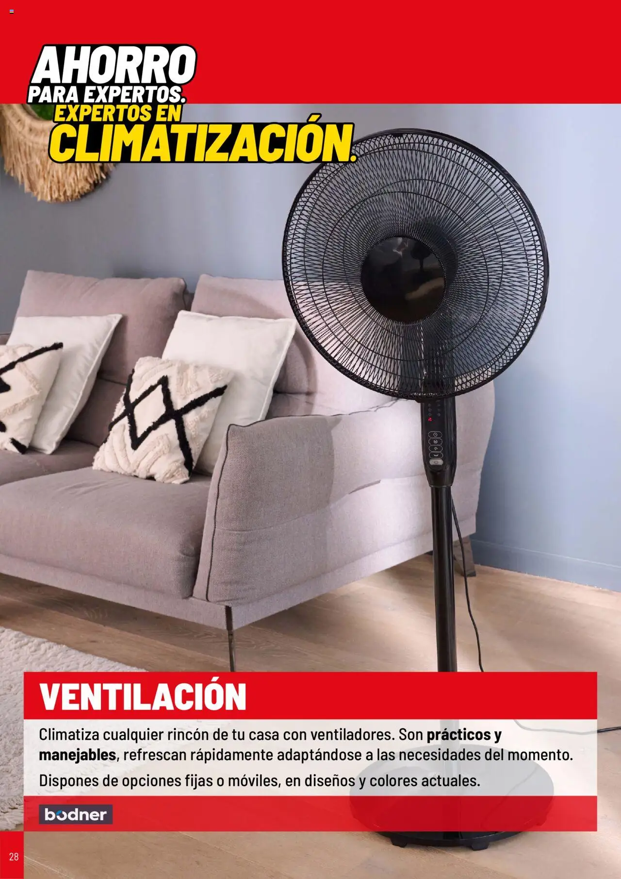 Brico Depôt Catálogo Climatización │ válido desde el 27.06.2025 | Página: 28