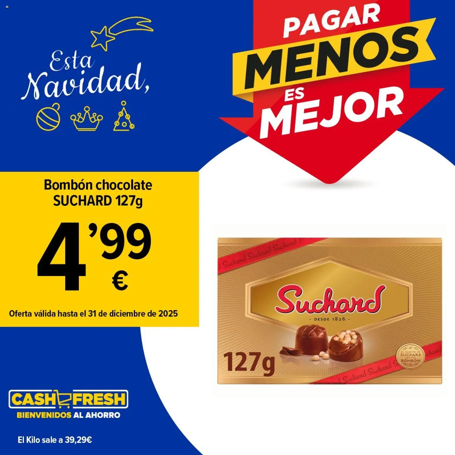 Cash Fresh folleto │ válido desde el 19.12.2025 | Página: 8 | Productos: Chocolate