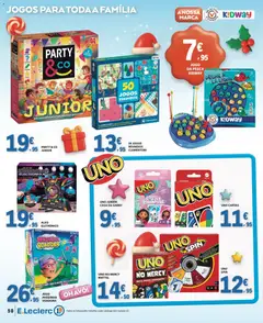 Pré-visualização E.Leclerc Brinquedos de Natal válido de 11.11.2025 | Página: 50 | Produtos: Jogos