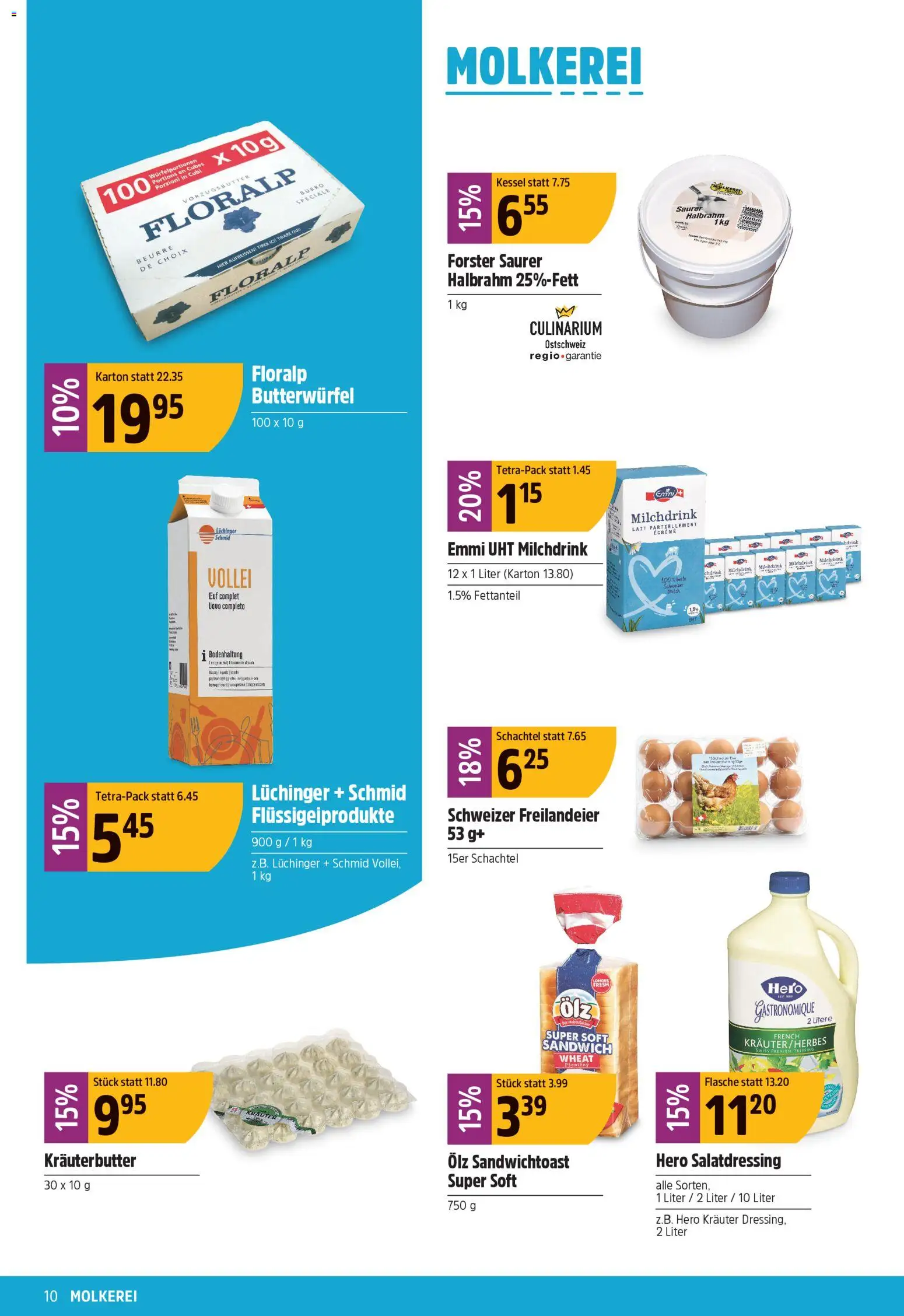 TopCC aktionen – gültig ab 20.04.2026 | Seite: 10 | Produkte: Kräuterbutter, Saurer Halbrahm, Kessel