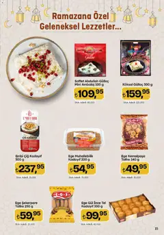 12.02.2026 tarihinden itibaren geçerli olan Migros kataloğu önizlemesi | Sayfa: 15