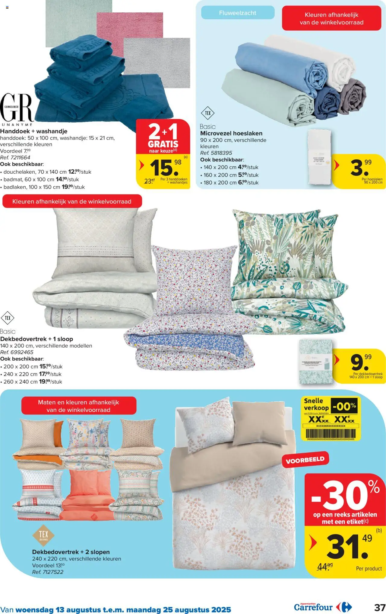  | Pagina: 37 | Producten: Handdoeken, Handdoek